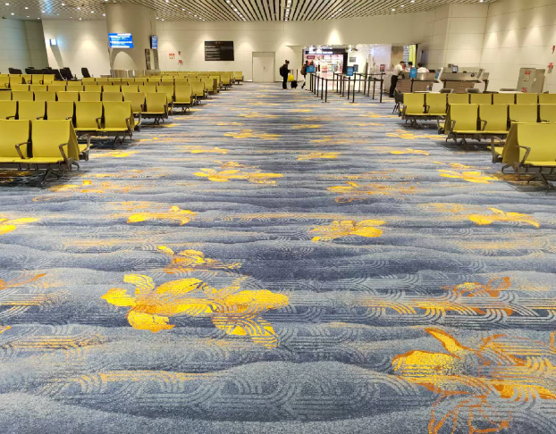 【海马地毯工程案例】广州白云国际机场航站楼 【海马地毯工程案例】广州白云国际机场航站楼